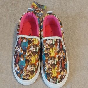 Colorful Kids Slip-On Shoes